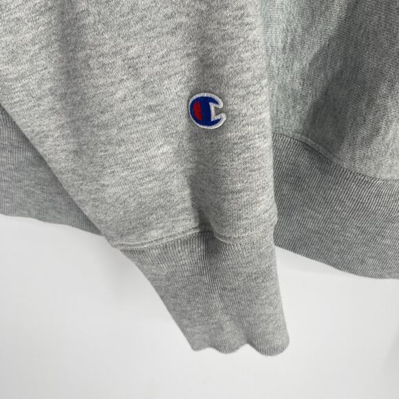 Champion Reverse Weave Men’s Small Gray Athletic Sports Active Outdoor Pullover - Picture 5 of 8